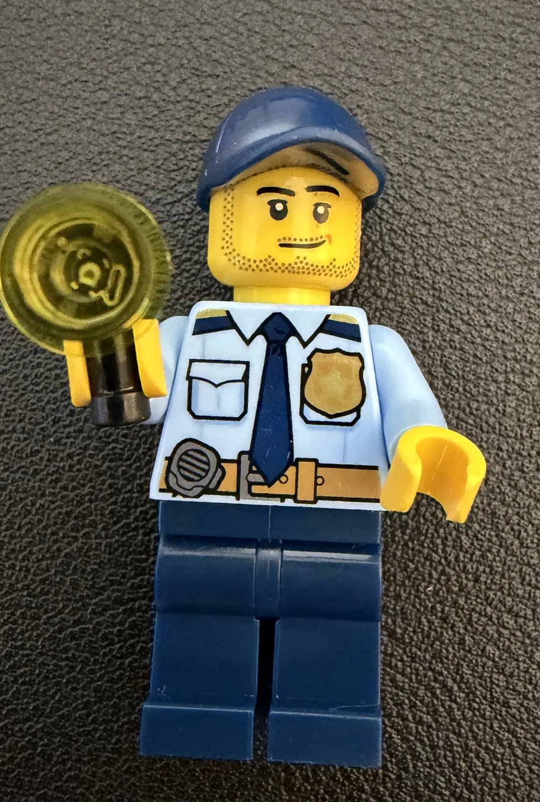 LEGO City 60312 Police Car Review — police officer minifigure