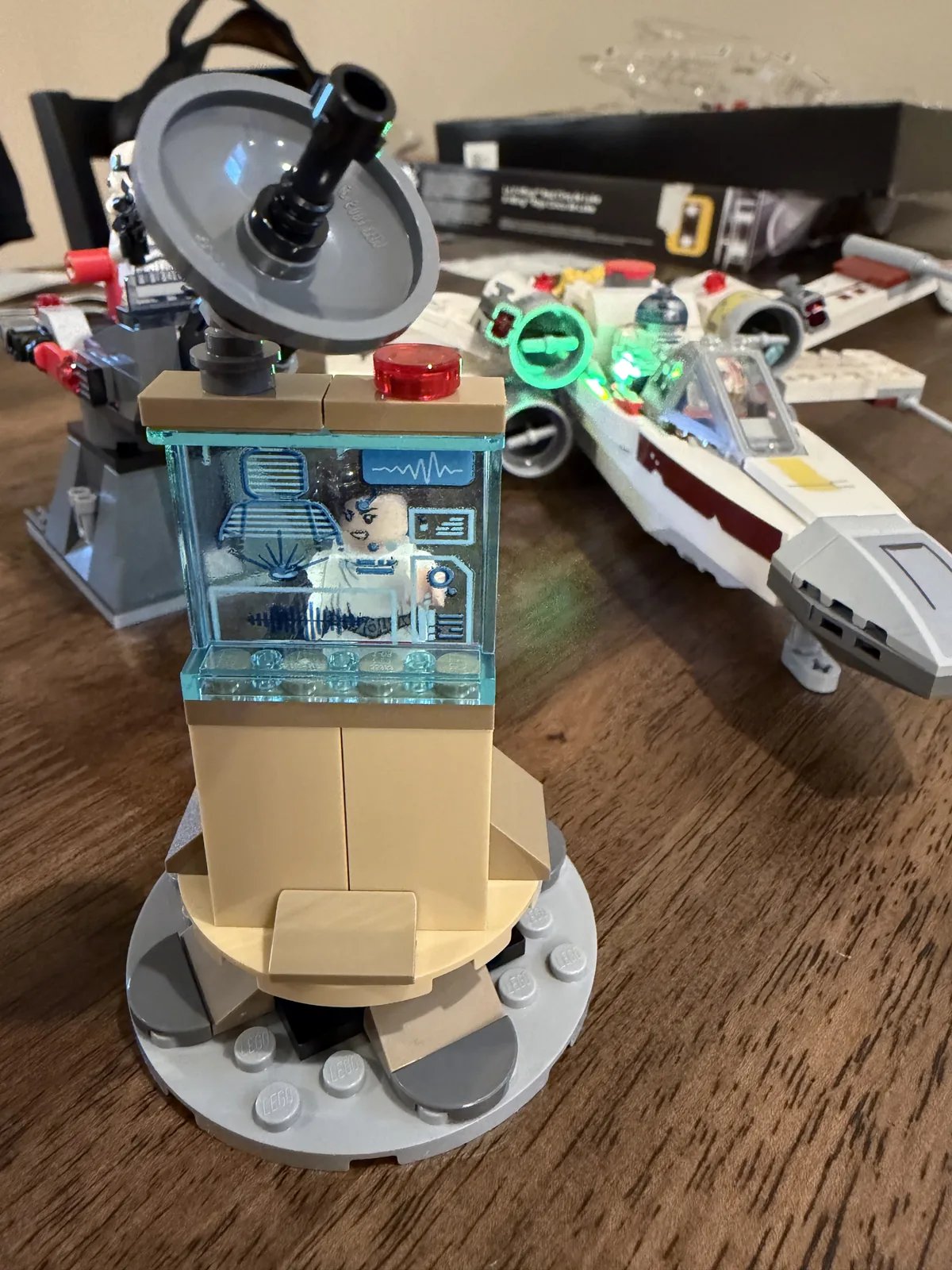 Completed LEGO 75423 X-Wing