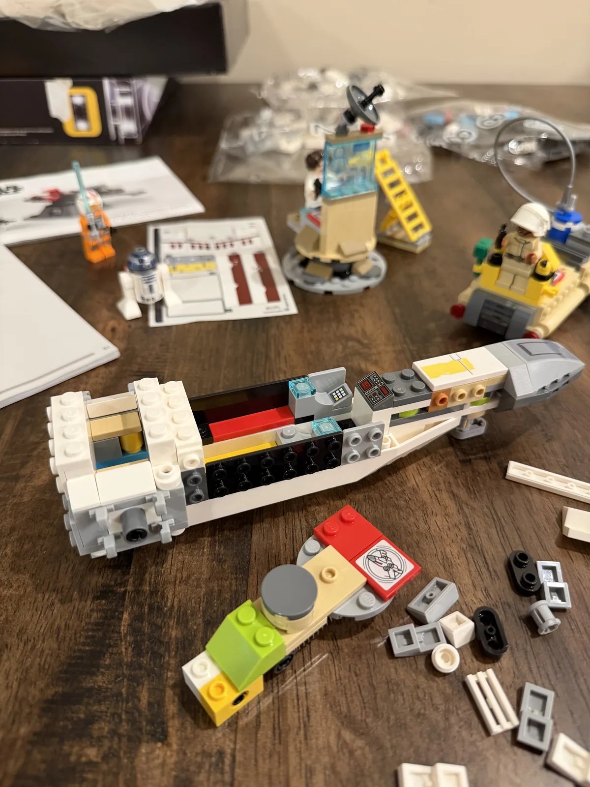 LEGO 75423 X-Wing build progress