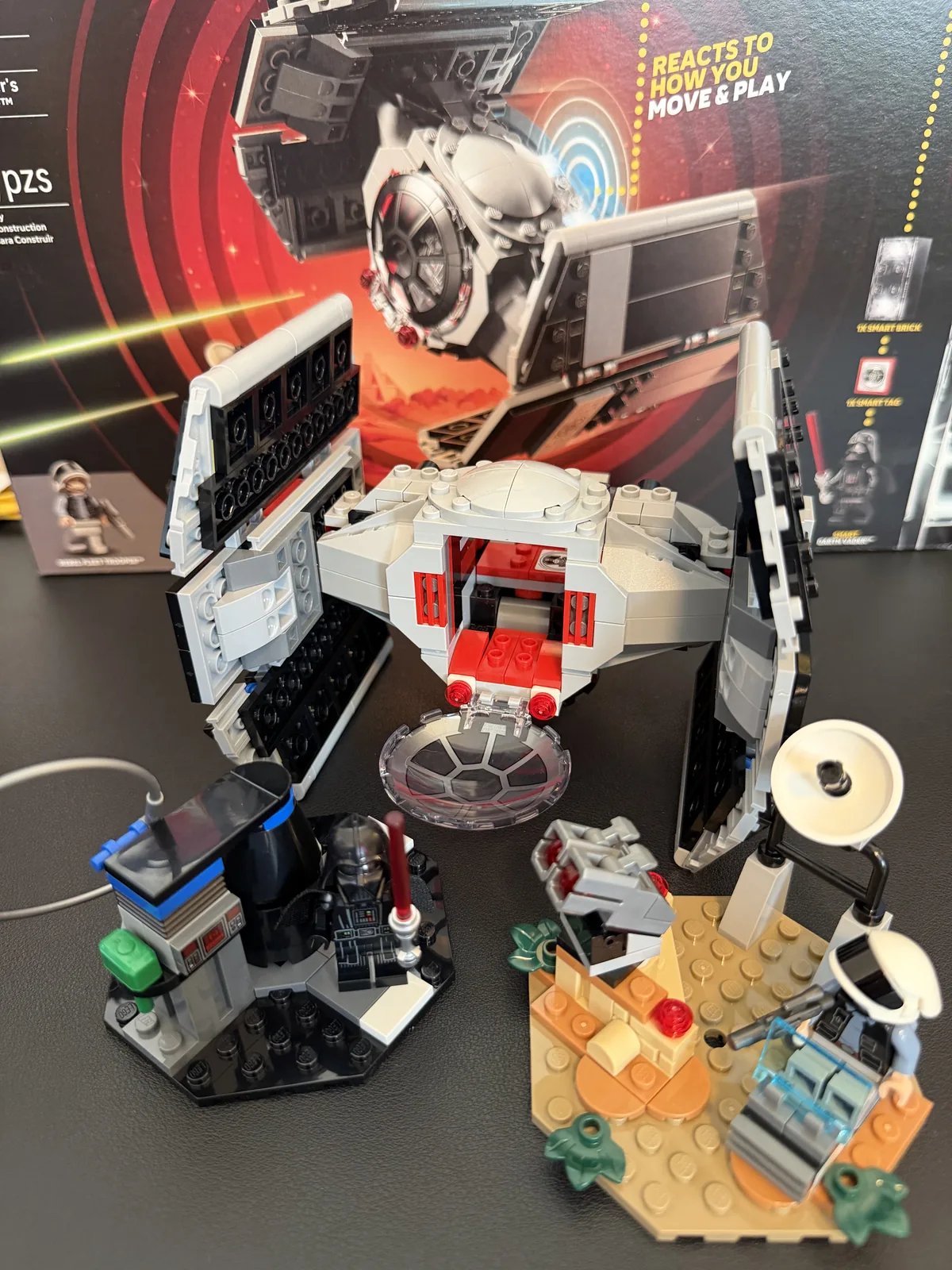 LEGO 75421 Darth Vader's TIE Fighter — finished build