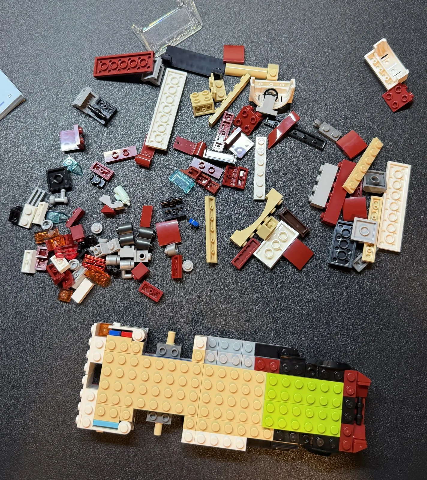 LEGO 60454 Holiday Camper Van — build in progress