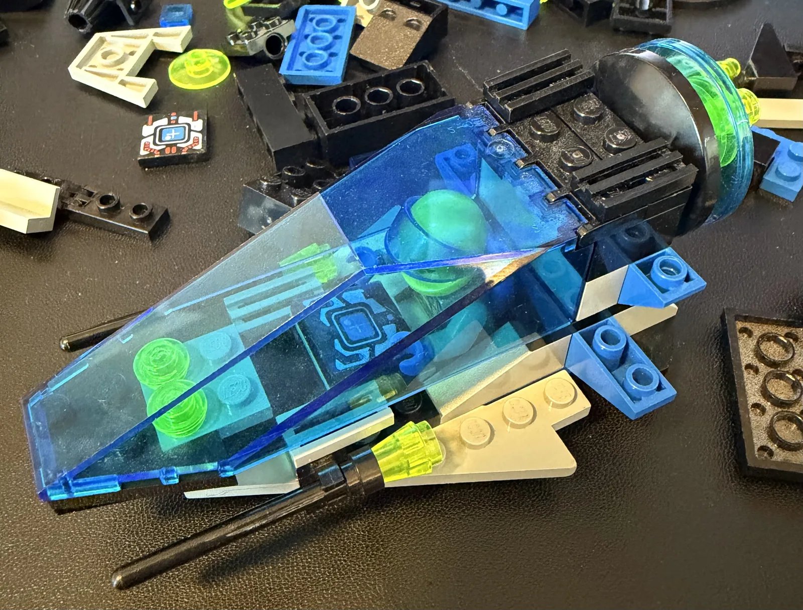 LEGO 1787 Crater Cruiser — another angle on the cockpit