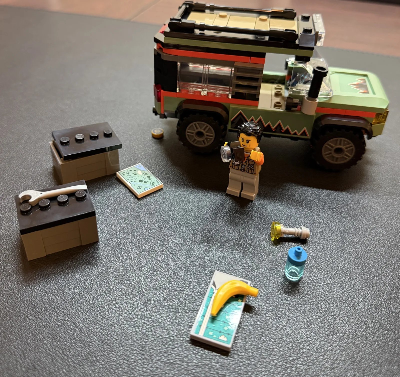 LEGO 60447 Off-Road Mountain Truck — completed front view
