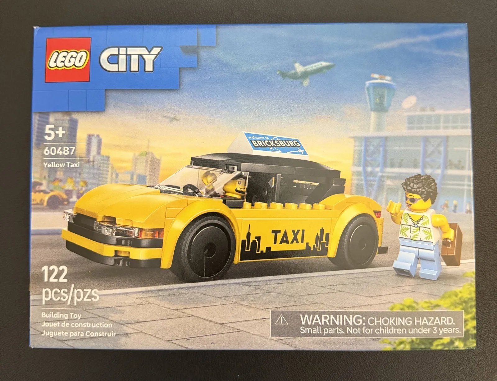 LEGO 60487 Yellow Taxi — retail box