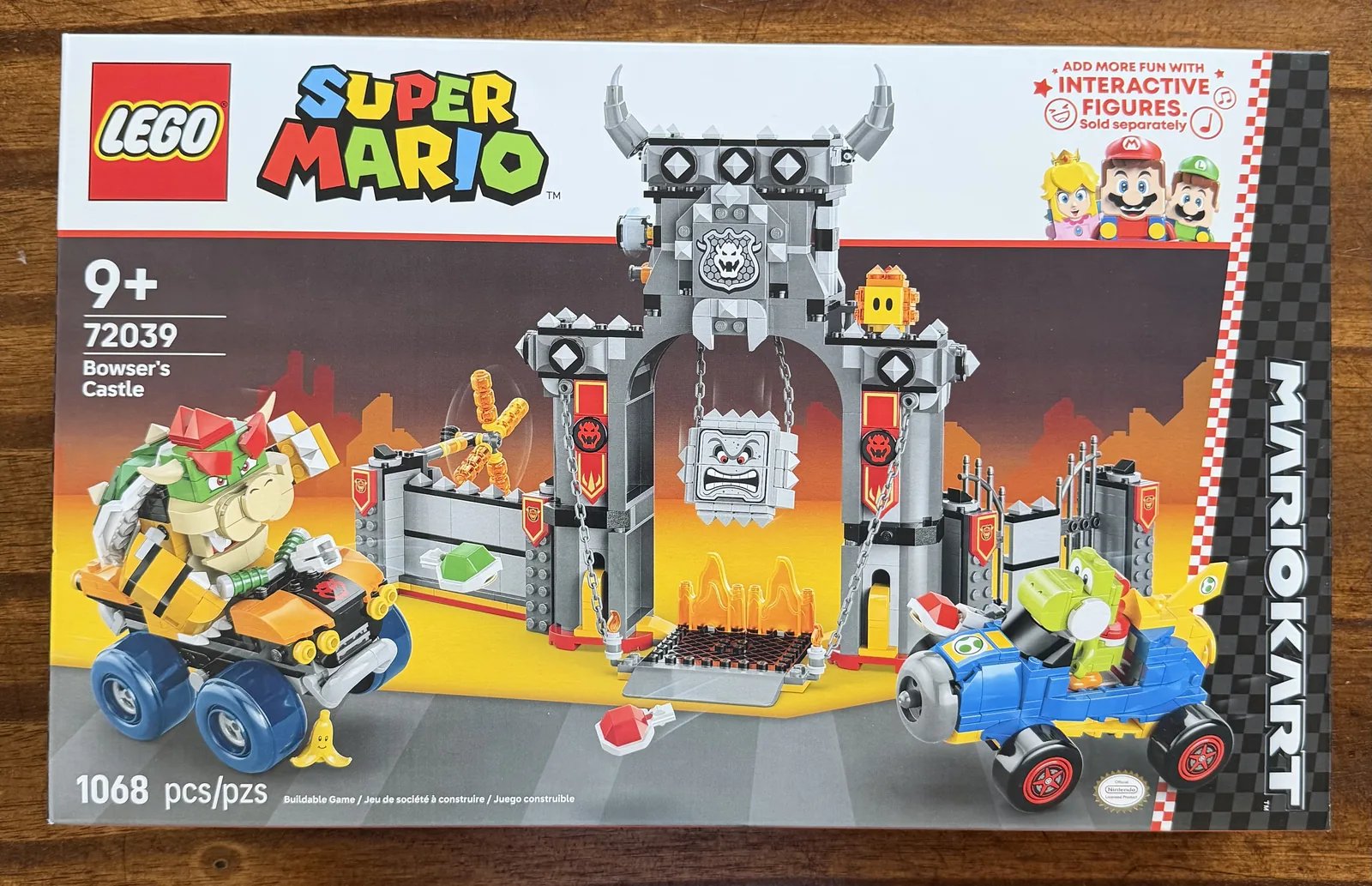 LEGO 72039 Mario Kart Bowser's Castle — retail box