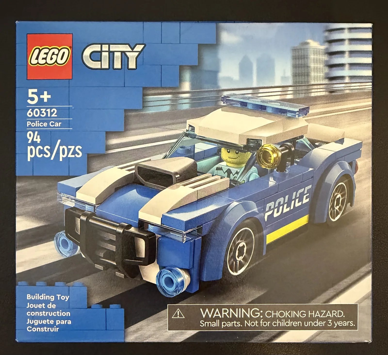 LEGO City 60312 Police Car Review — box