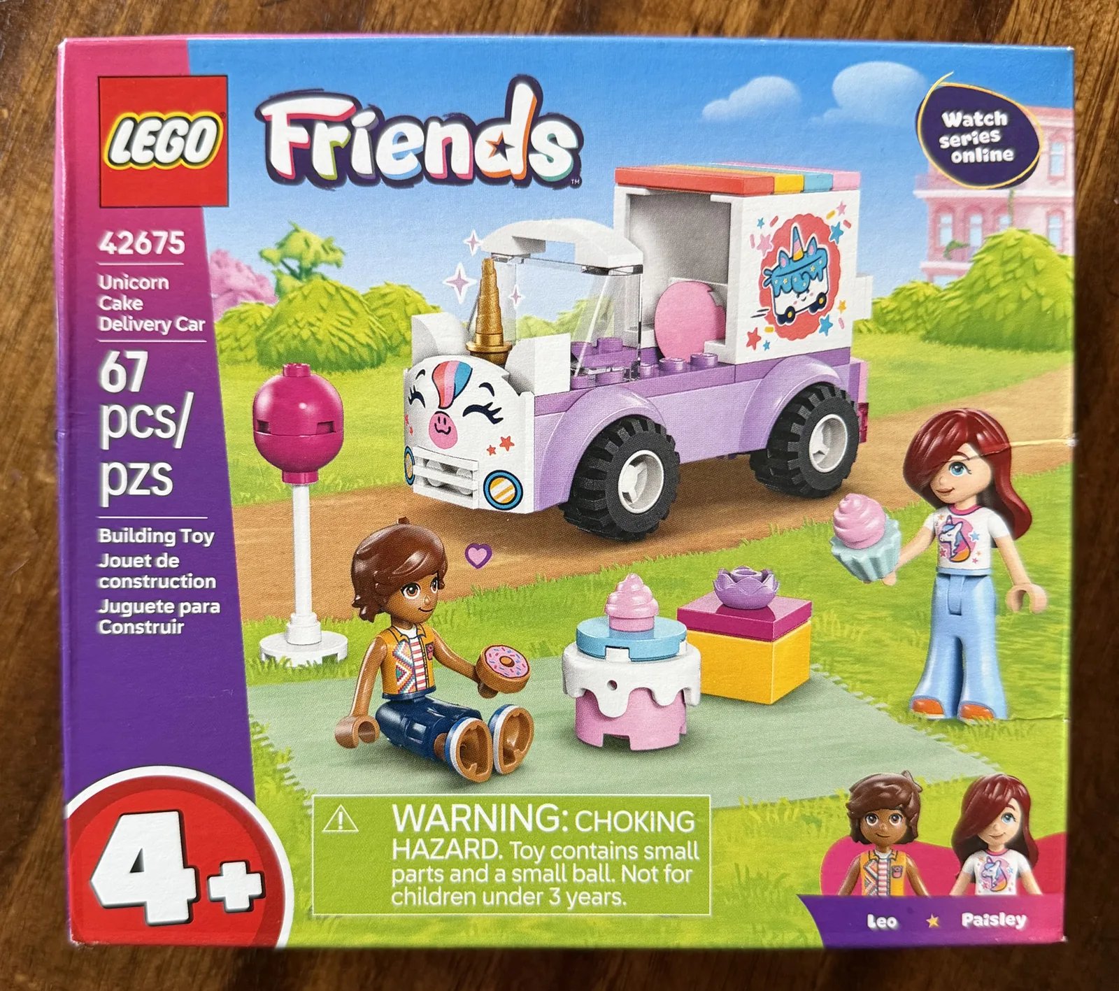 LEGO Friends 42675 Unicorn Cake Delivery Car Review — box