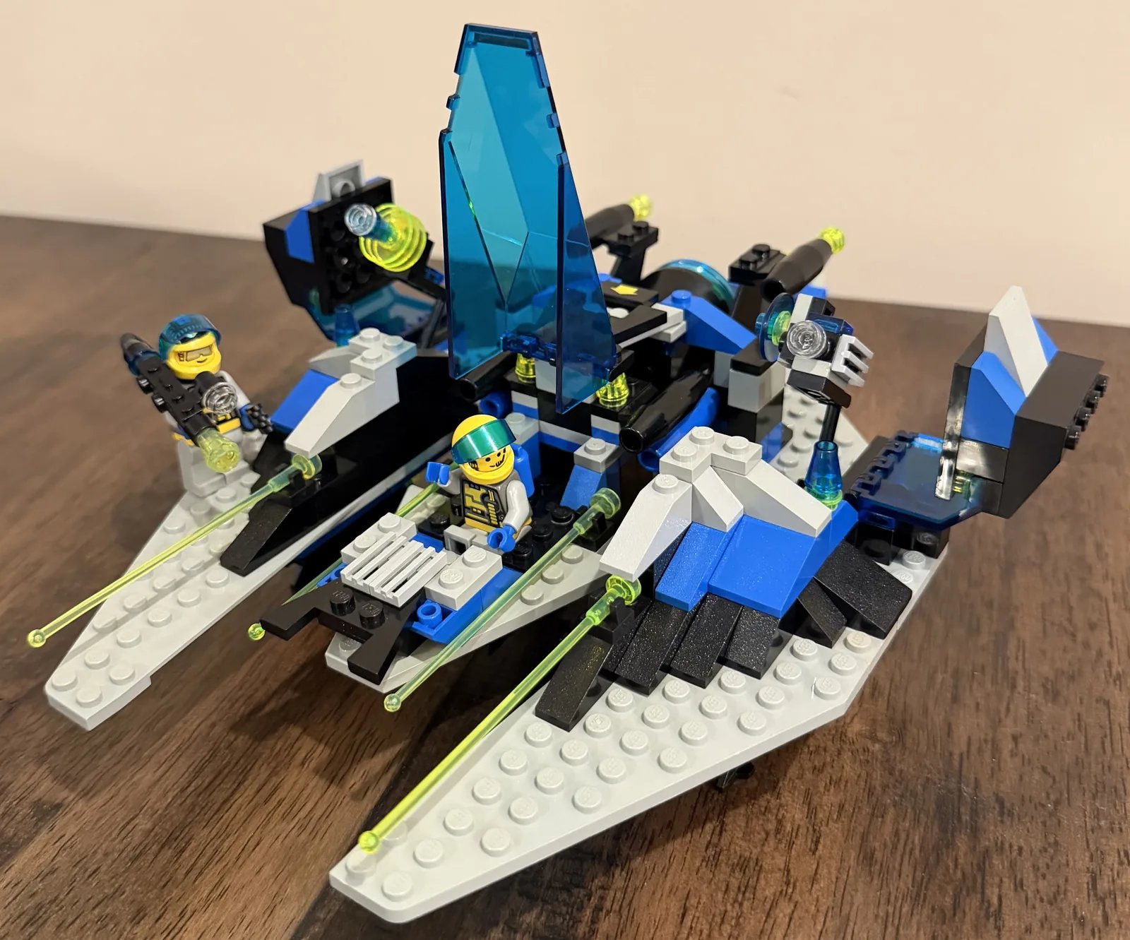 LEGO 1789 Star Hawk II — finished build, front angle