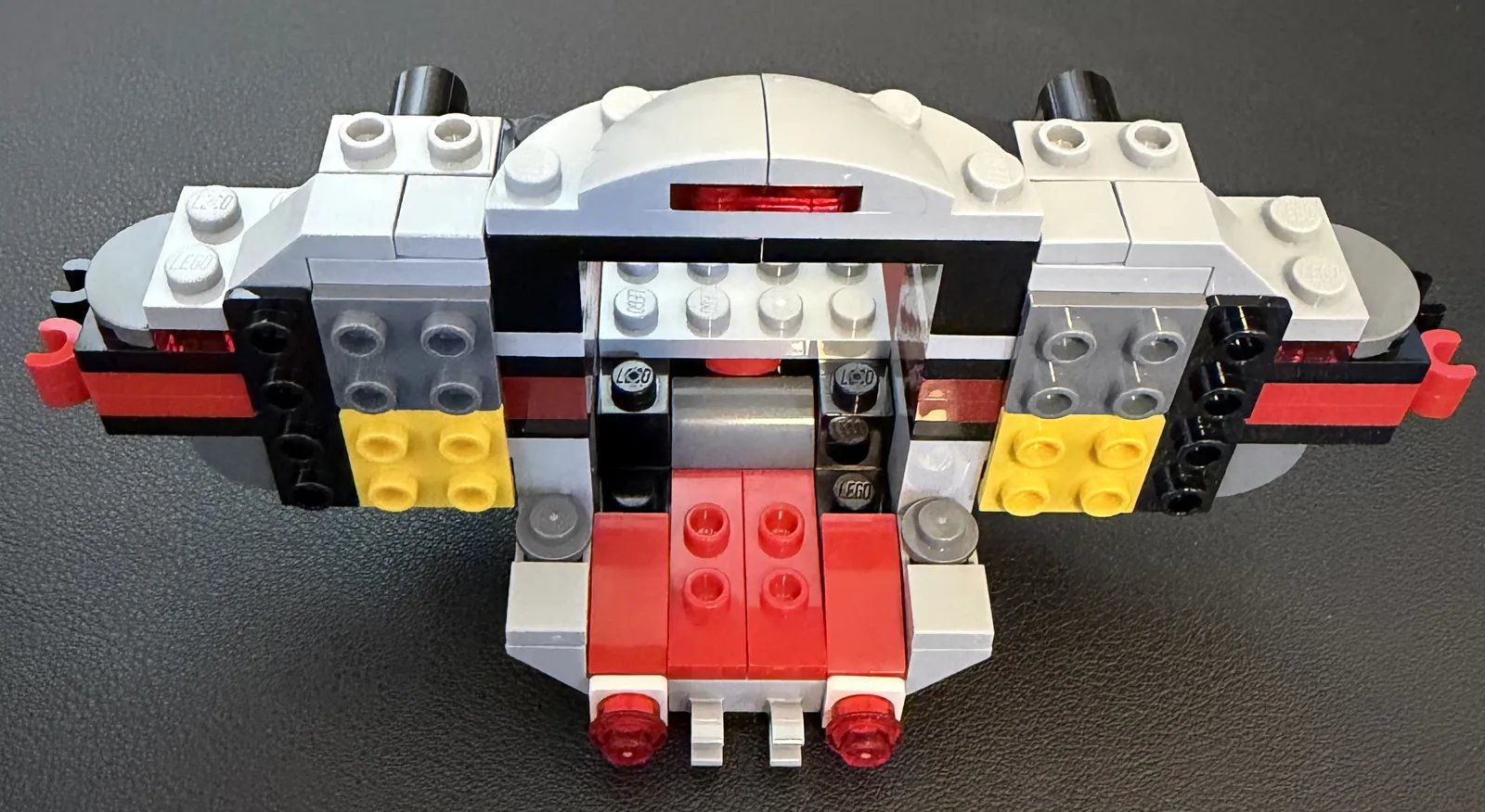 LEGO 75421 Darth Vader's TIE Fighter — build step 1, the cockpit floor