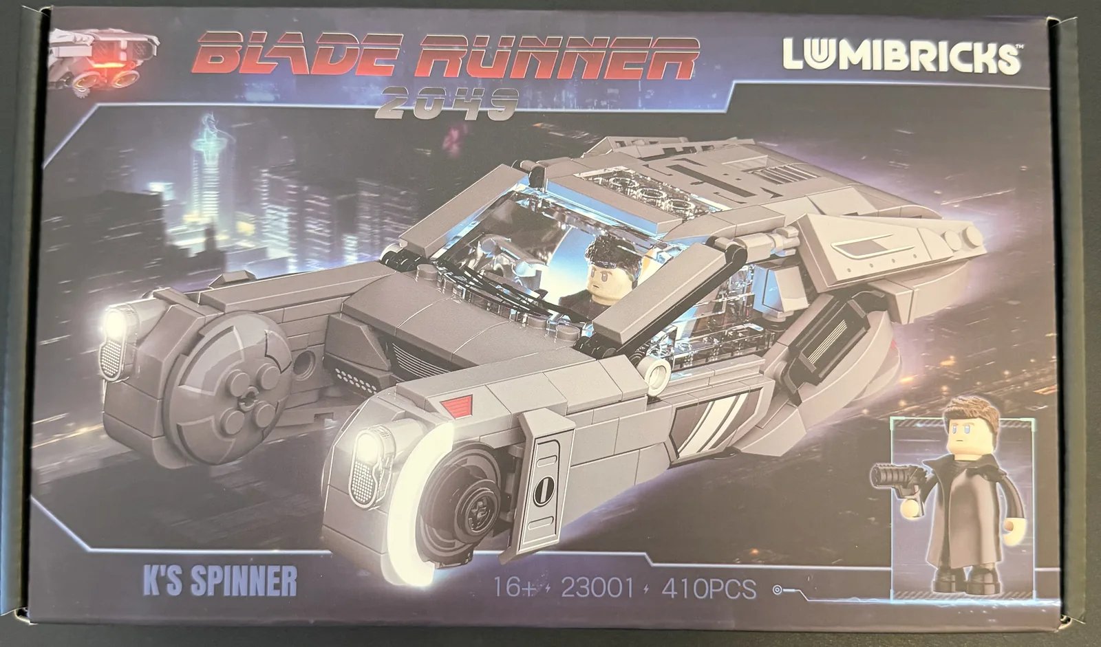 Lumibricks 23001 K's Spinner — retail box front