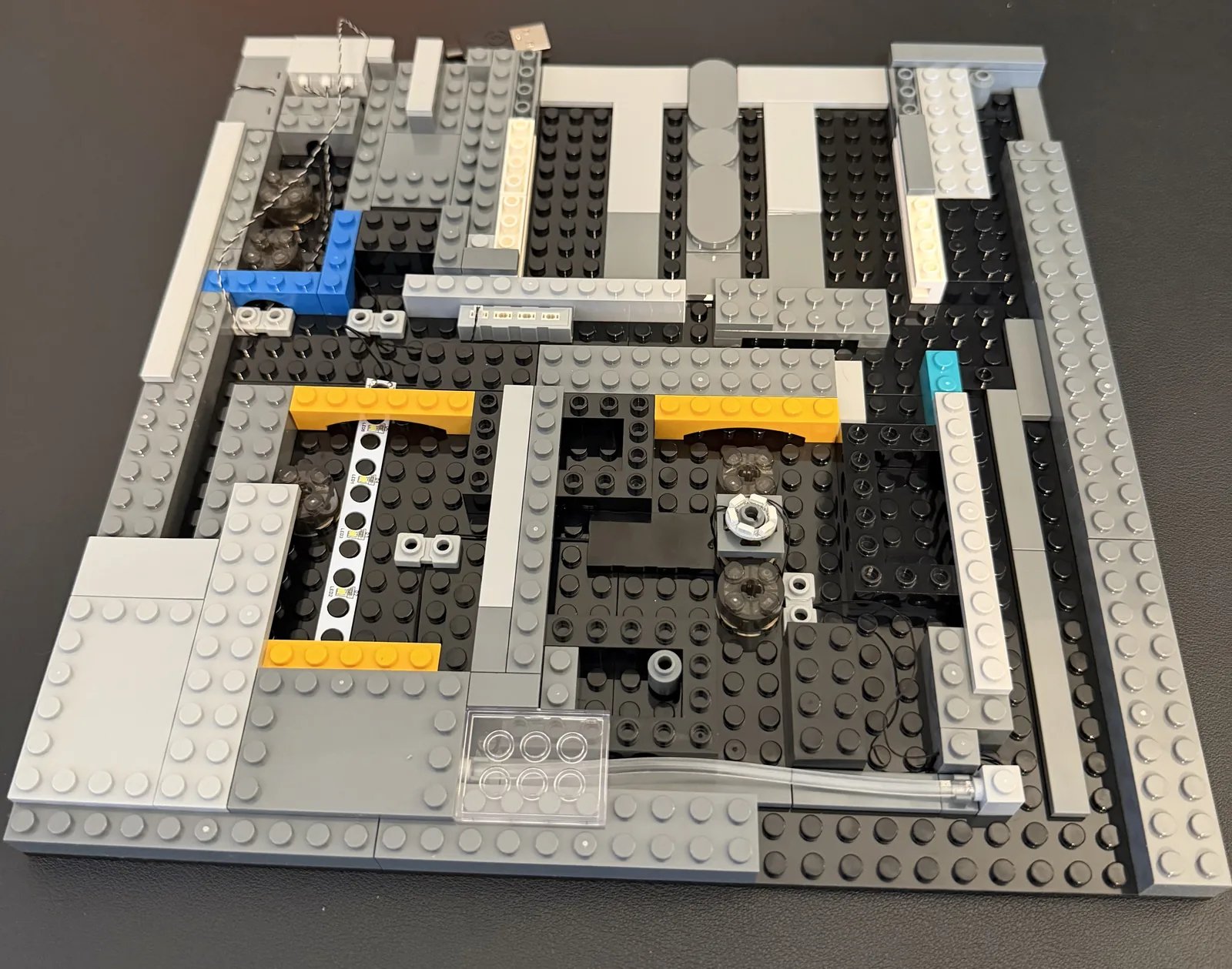 Lumibricks Cyberpunk Game Stack — build in progress, base