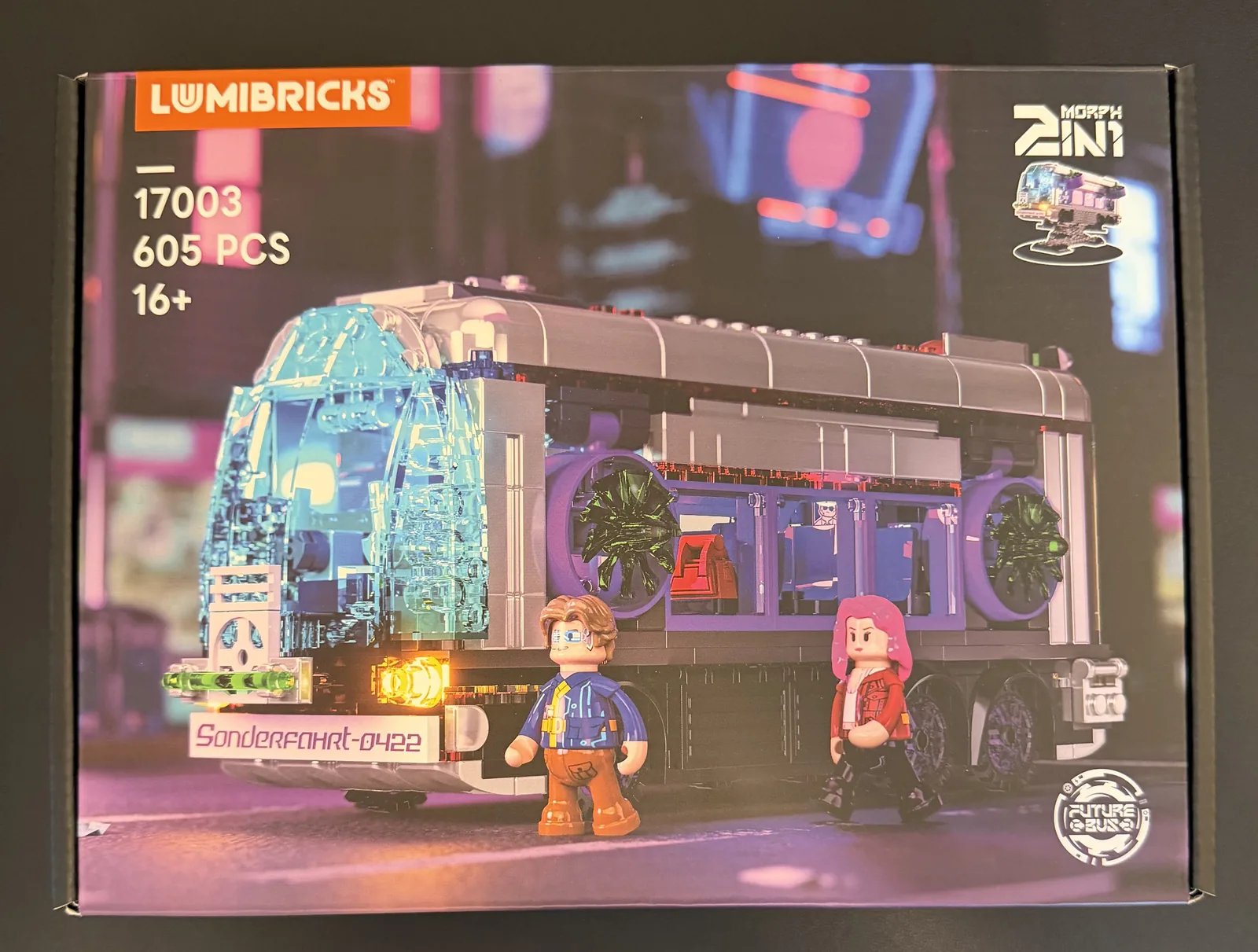 Lumibricks 17003 Future Bus — retail box