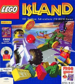Lego Island (1997), the open-ended PC game where you deliver pizzas and chase the Brickster