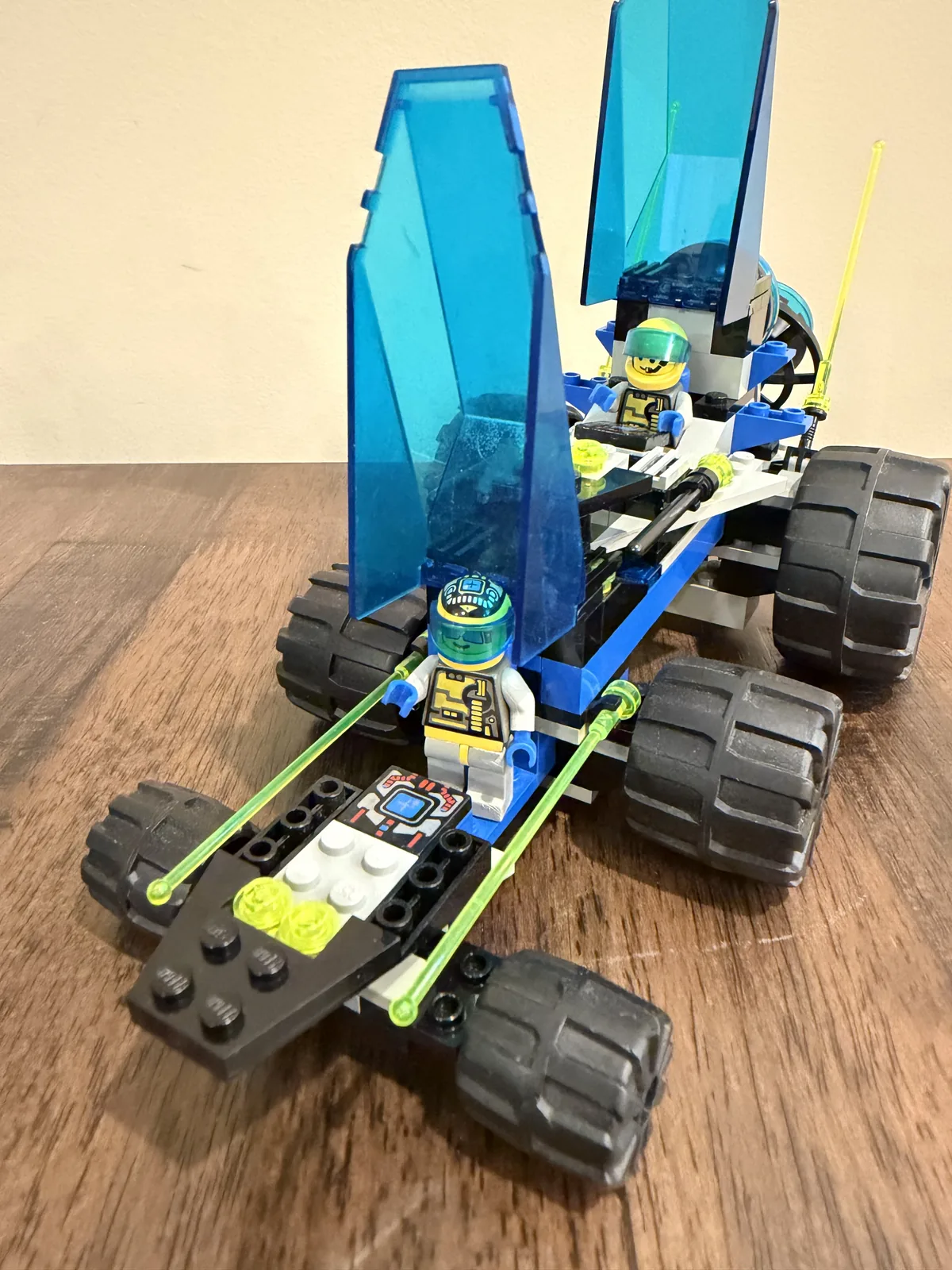 LEGO 1787 Crater Cruiser — finished build, side angle