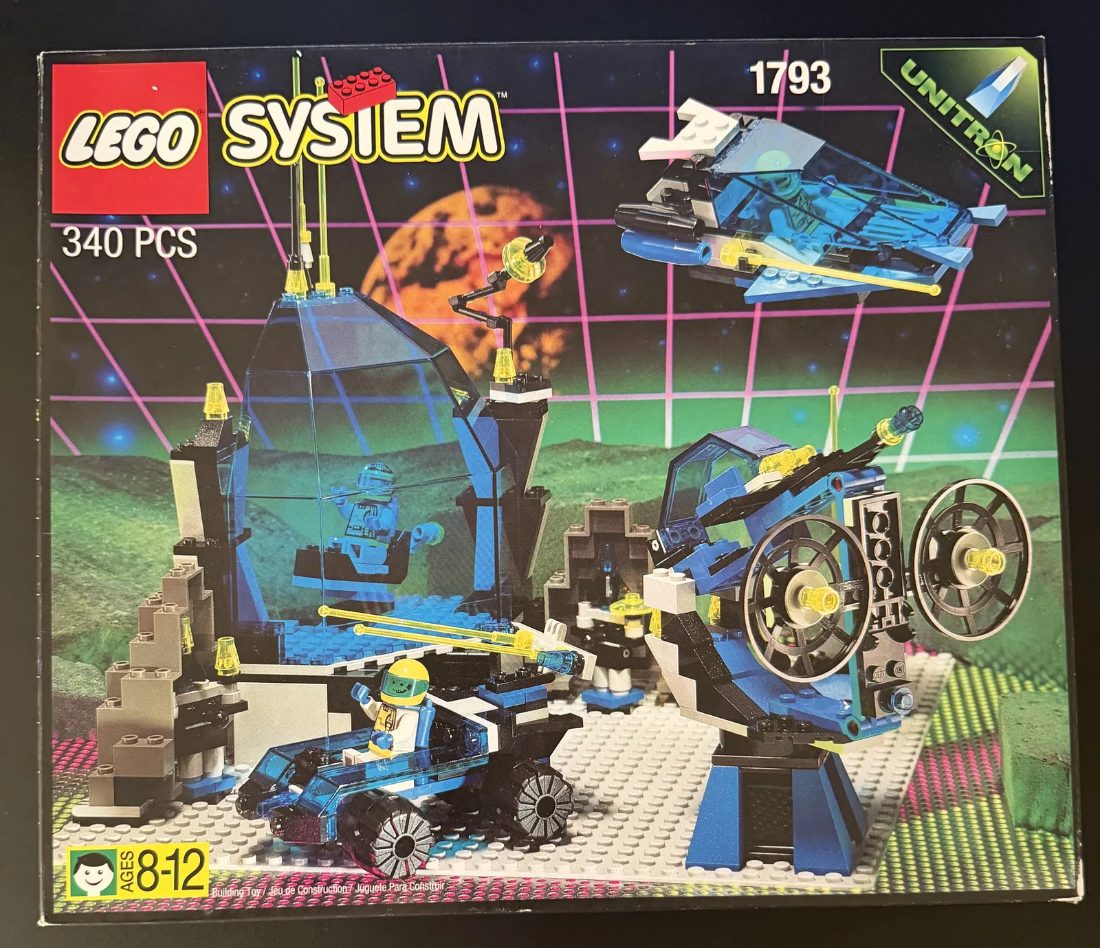 LEGO 1793 Space Station Zenon Review: A 1995 Unitron Classic