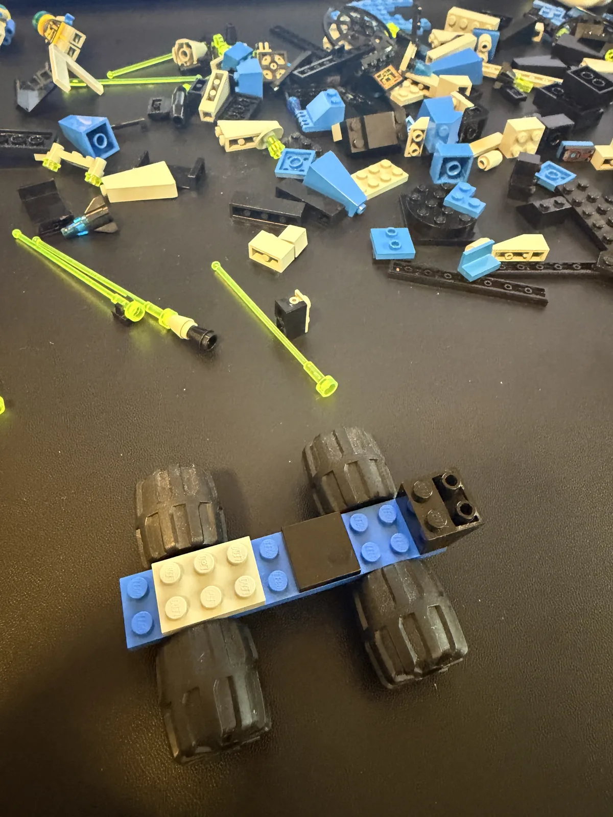 LEGO 1793 Space Station Zenon - early stage of the build