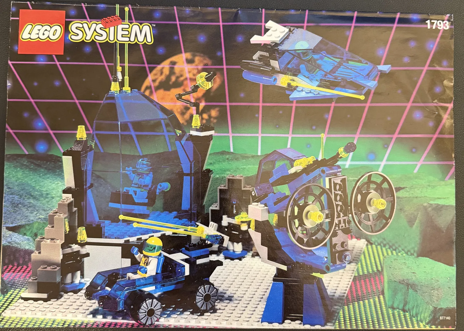 LEGO 1793 Space Station Zenon - instruction manual cover