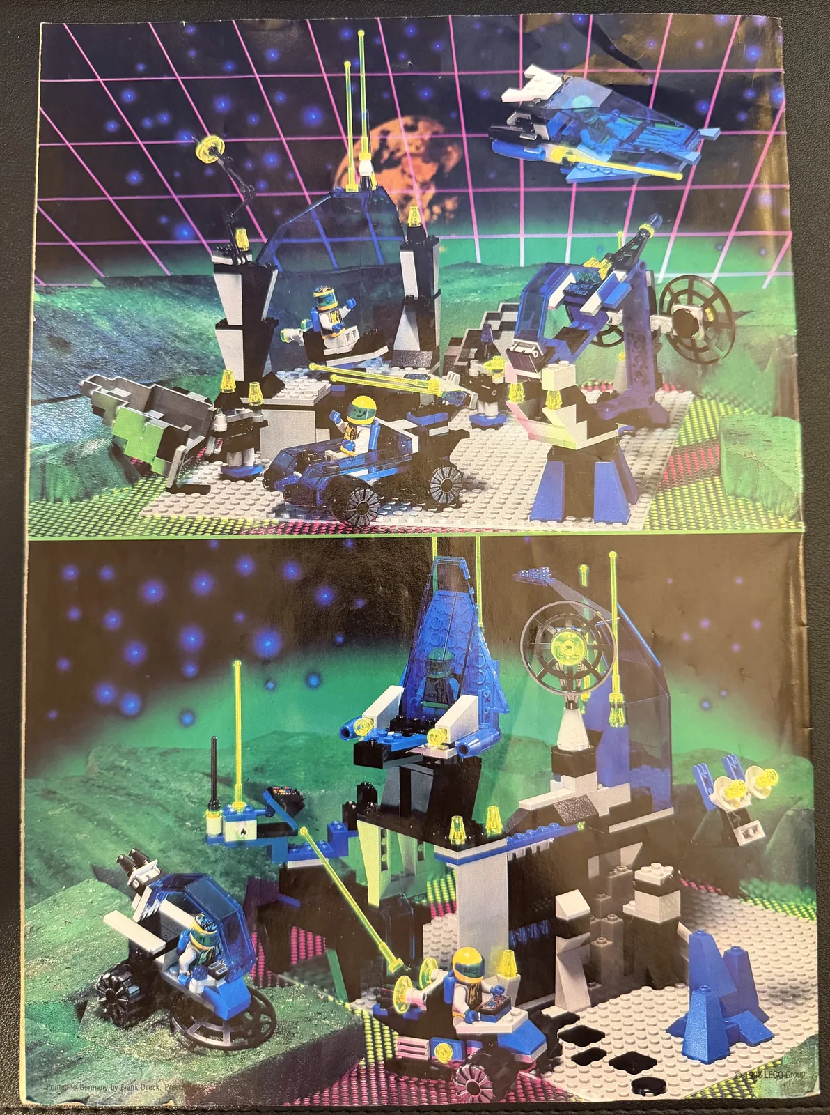 LEGO 1793 Space Station Zenon - instruction manual pages