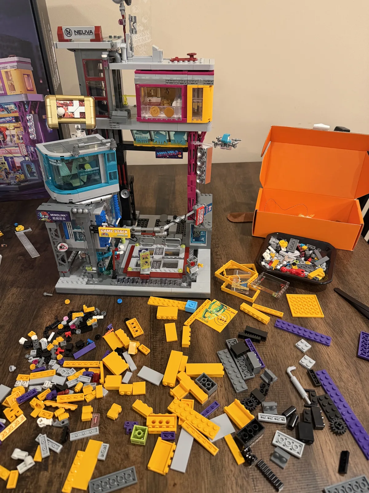Lumibricks Cyberpunk Game Stack — build in progress